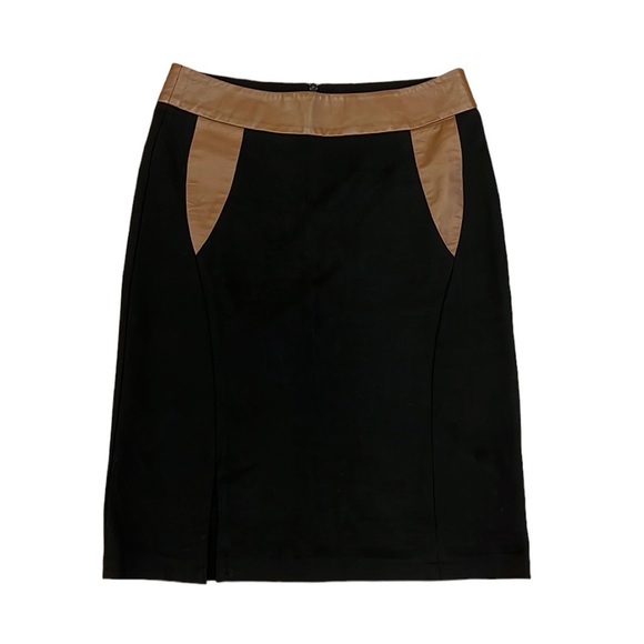 Neiman Marcus Knee Length Pattern Skirt - Picture 1 of 14